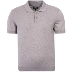 A.P.C. Gregoire Polo Shirt - Mastic
