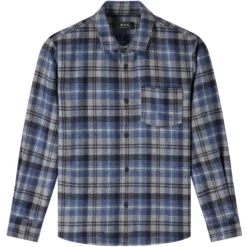 A.P.C. New Valerian Overshirt - Bleu