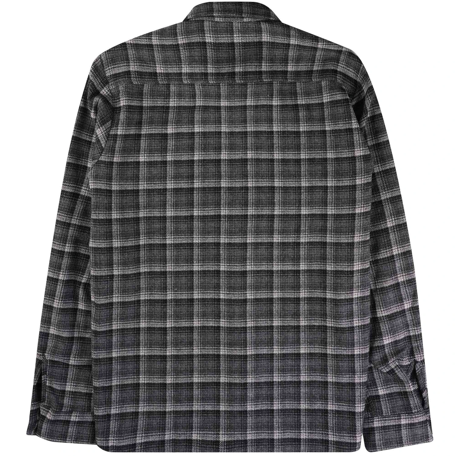 A.P.C. Trek Check Overshirt - Anthracite 4 A.P.C. Trek Check Overshirt - Anthracite - Image 4
