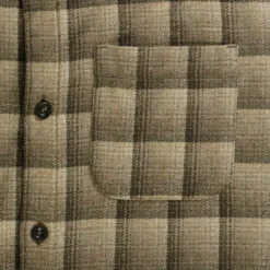 A.P.C. Trek Check Overshirt - Beige -Lacoste Cloth Shop a p c trek check overshirt beige p60800 898665 image