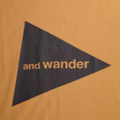 And Wander Big Logo T-Shirt - Dark Beige 6 And Wander Big Logo T-Shirt - Dark Beige -Lacoste Cloth Shop and wander big logo t shirt dark beige p59337 874080 image