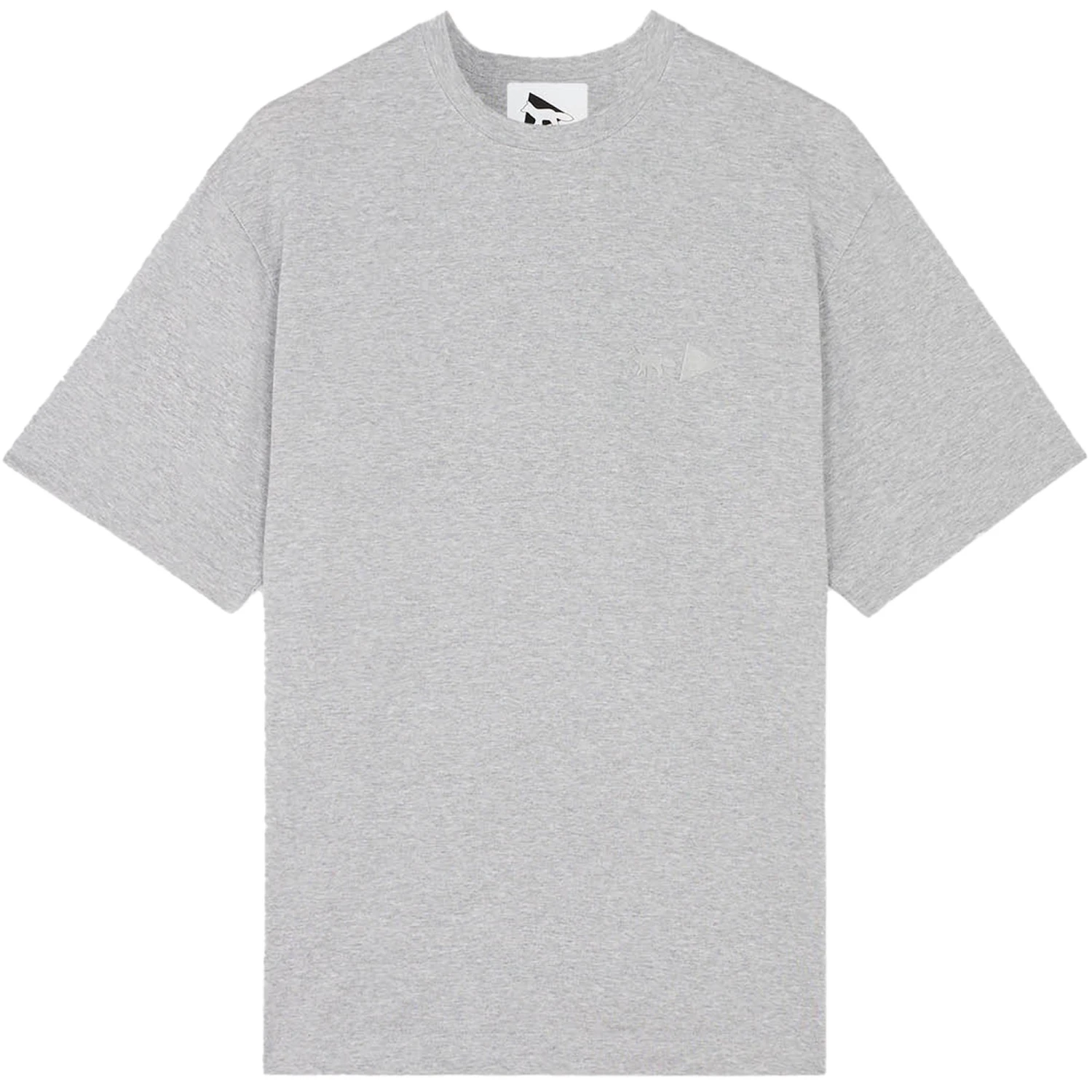 And Wander X Maison Kitsuné Dry Cotton T-Shirt - Gray 1 And Wander X Maison Kitsuné Dry Cotton T-Shirt - Gray