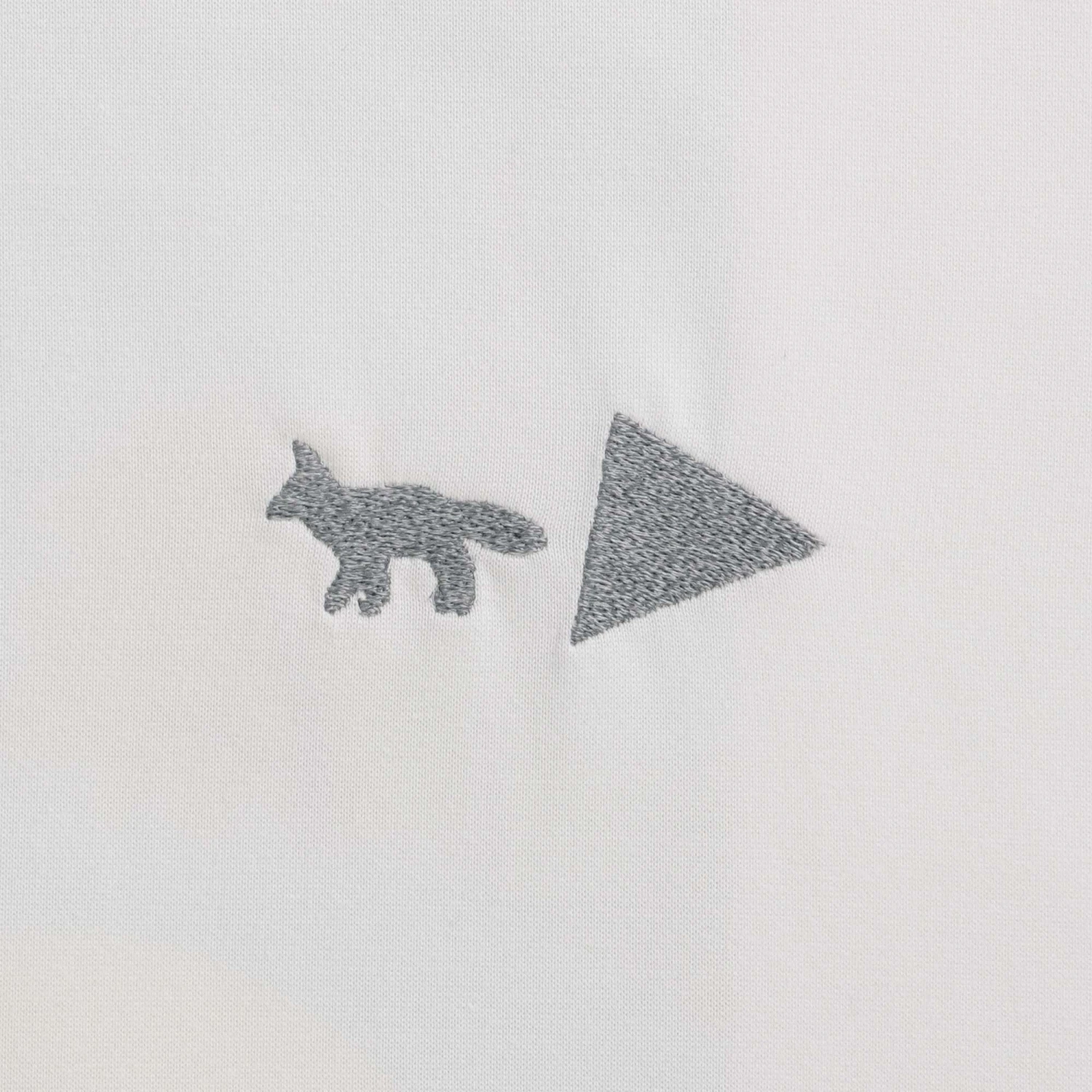 And Wander X Maison Kitsuné Dry Cotton T-Shirt - Off White 3 And Wander X Maison Kitsuné Dry Cotton T-Shirt - Off White - Image 3