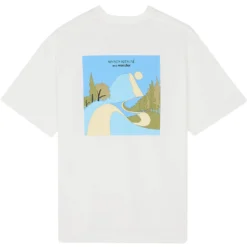 And Wander X Maison Kitsuné Dry Cotton T-Shirt - Off White 7 And Wander X Maison Kitsuné Dry Cotton T-Shirt - Off White -Lacoste Cloth Shop and wander x maison kitsune dry cotton t shirt off white p59323 873978 image