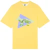 And Wander X Maison Kitsuné Dry Cotton T-Shirt - Yellow