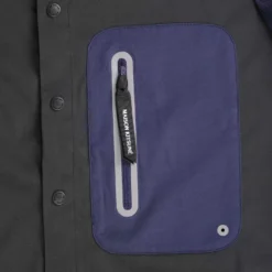 And Wander X Maison Kitsuné Hiking Shirt - Black -Lacoste Cloth Shop and wander x maison kitsune hiking shirt black p59315 873830 image