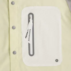 And Wander X Maison Kitsuné Hiking Shirt - Yellow -Lacoste Cloth Shop and wander x maison kitsune hiking shirt yellow p59316 873846 image