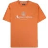 Aquascutum Large Logo T-Shirt - Rust