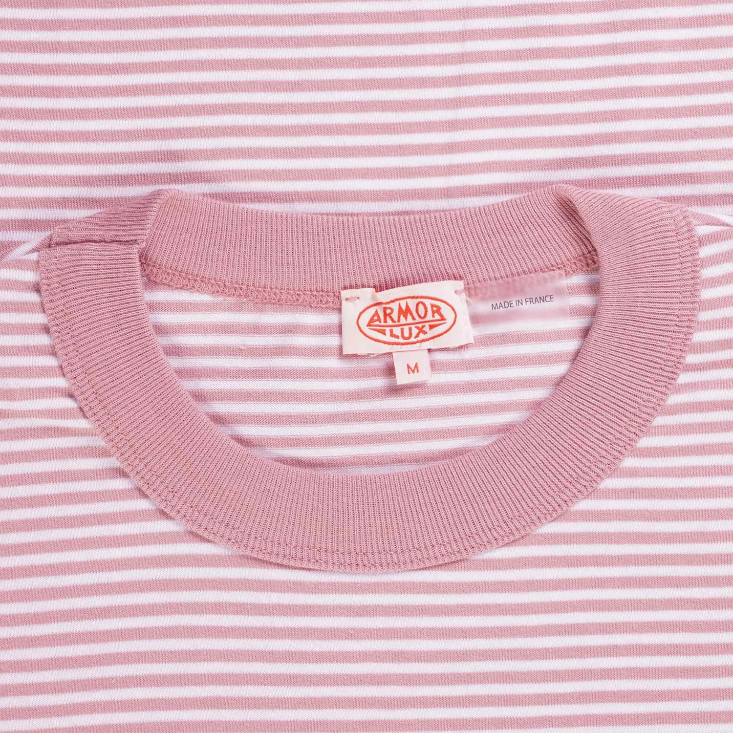 Armor-Lux Armor Lux Heritage T-Shirt - Antic Pink 2 Armor-Lux Armor Lux Heritage T-Shirt - Antic Pink - Image 2