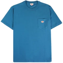 Armor-Lux Armor Lux Logo Pocket T-Shirt - Blue