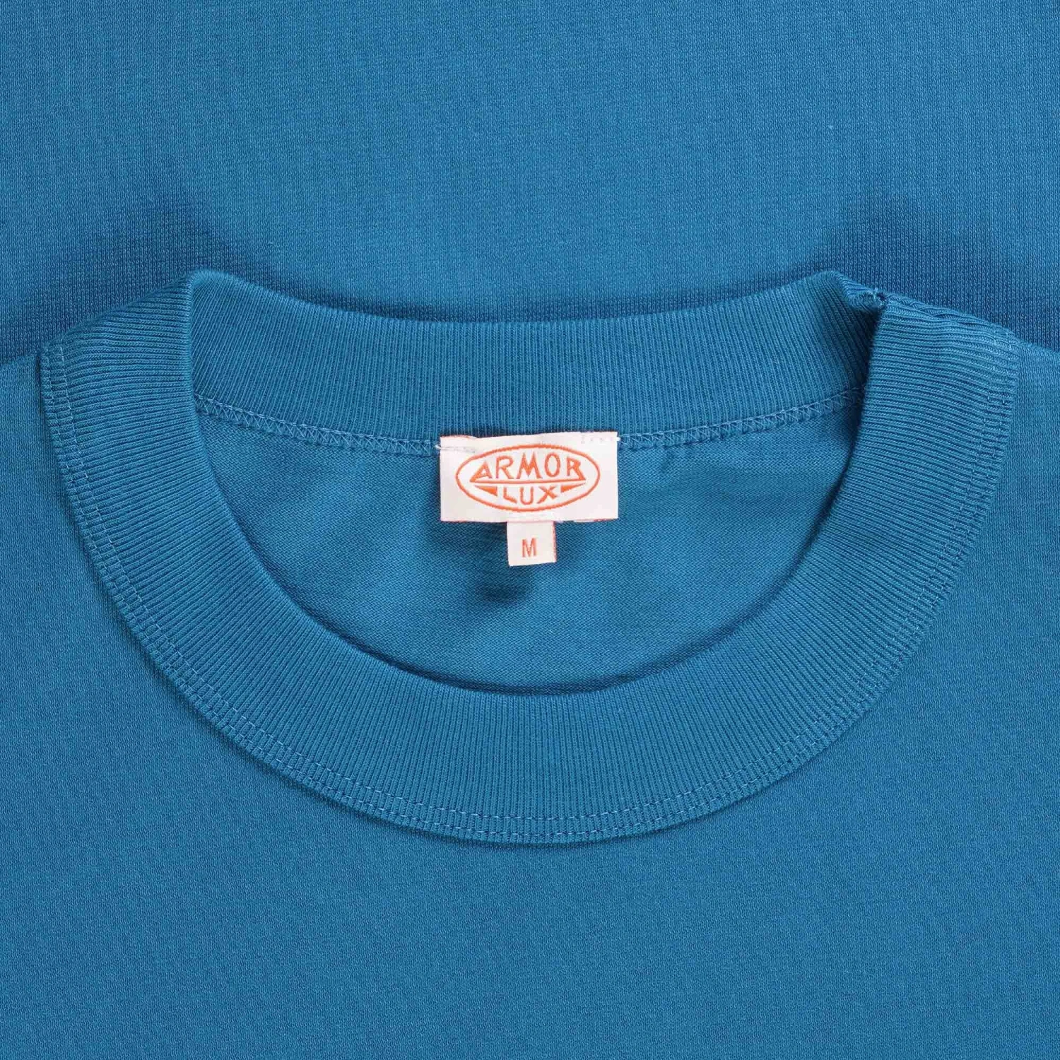 Armor-Lux Armor Lux Logo Pocket T-Shirt - Blue 2 Armor-Lux Armor Lux Logo Pocket T-Shirt - Blue - Image 2