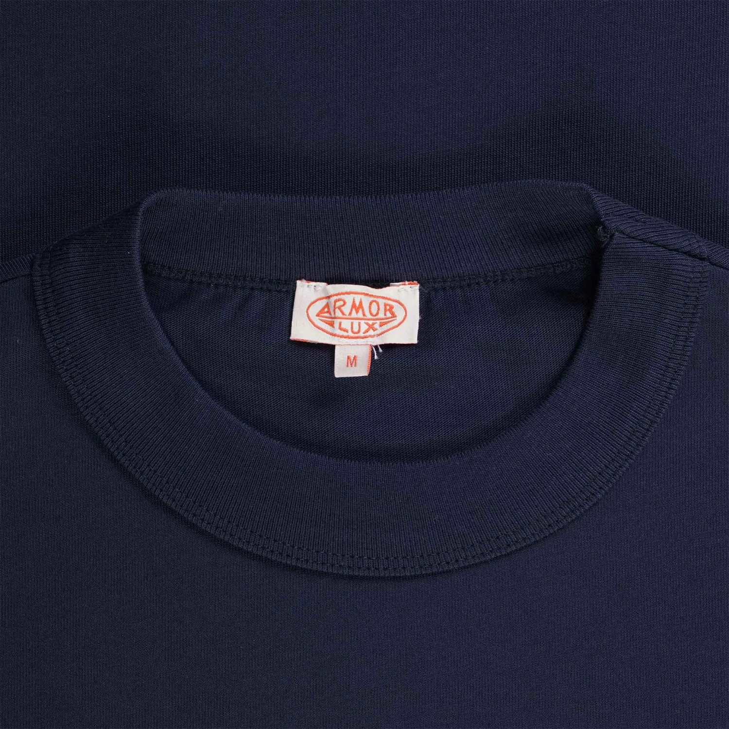 Armor-Lux Armor Lux Logo Pocket T-Shirt - Navy 2 Armor-Lux Armor Lux Logo Pocket T-Shirt - Navy - Image 2