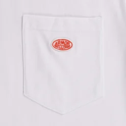Armor-Lux Armor Lux Logo Pocket T-Shirt - White 6 Armor-Lux Armor Lux Logo Pocket T-Shirt - White -Lacoste Cloth Shop armor lux logo pocket t shirt white p59753 883996 image