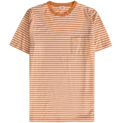 Armor-Lux Armor Lux Striped Heritage T-Shirt - Rusty