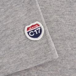 C17 - Cedixsept Jeans Blow Out Tee - Grey -Lacoste Cloth Shop c17 cedixsept jeans blow out tee grey p46630 541027 image