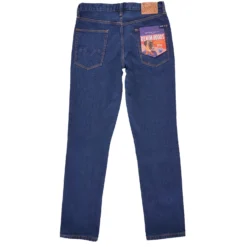 C17 - Cedixsept Jeans Cone Mills Denim Slim Straight Comfort Fit - 1 Year Indigo Rinsed Wash -Lacoste Cloth Shop c17 cedixsept jeans cone mills denim slim straight comfort fit 1 year indigo rinsed wash p46068 518545 image