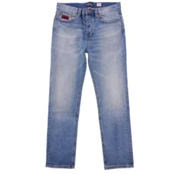 C17 - Cedixsept Jeans Cone Mills Denim Slim Straight Comfort Fit - 2 Year Vintage Wash