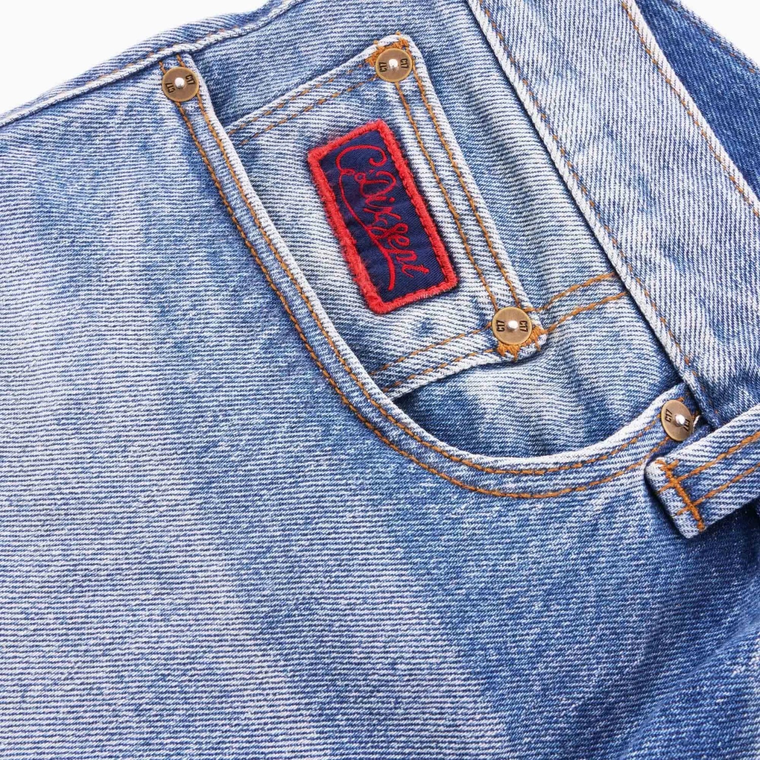 C17 - Cedixsept Jeans Cone Mills Denim Slim Straight Comfort Fit - 2 Year Vintage Wash 8 C17 - Cedixsept Jeans Cone Mills Denim Slim Straight Comfort Fit - 2 Year Vintage Wash - Image 8