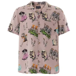 C17 - Cedixsept Jeans Dance Of The Dead Shirt - Ecru