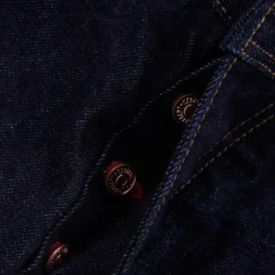 C17 - Cedixsept Jeans Kaihara C-Tapered Cropped Leg Fit Japanese Selvedge Denim Jeans - Indigo -Lacoste Cloth Shop c17 cedixsept jeans kaihara c tapered cropped leg fit japanese selvedge denim jeans indigo p49598 630914 image