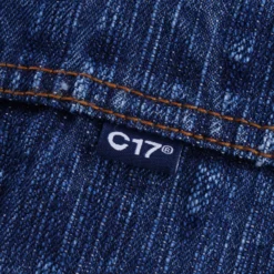 C17 - Cedixsept Jeans Mandarin Collar Kuroki Japanese Selvedge Denim Jacket - Stone Wash 12 C17 - Cedixsept Jeans Mandarin Collar Kuroki Japanese Selvedge Denim Jacket - Stone Wash -Lacoste Cloth Shop c17 cedixsept jeans mandarin collar kuroki japanese selvedge denim jacket stone wash p49239 622704 image