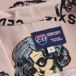 C17 - Cedixsept Jeans Paradise Lost Shirt - Ecru -Lacoste Cloth Shop c17 cedixsept jeans paradise lost shirt ecru p45888 496567 image