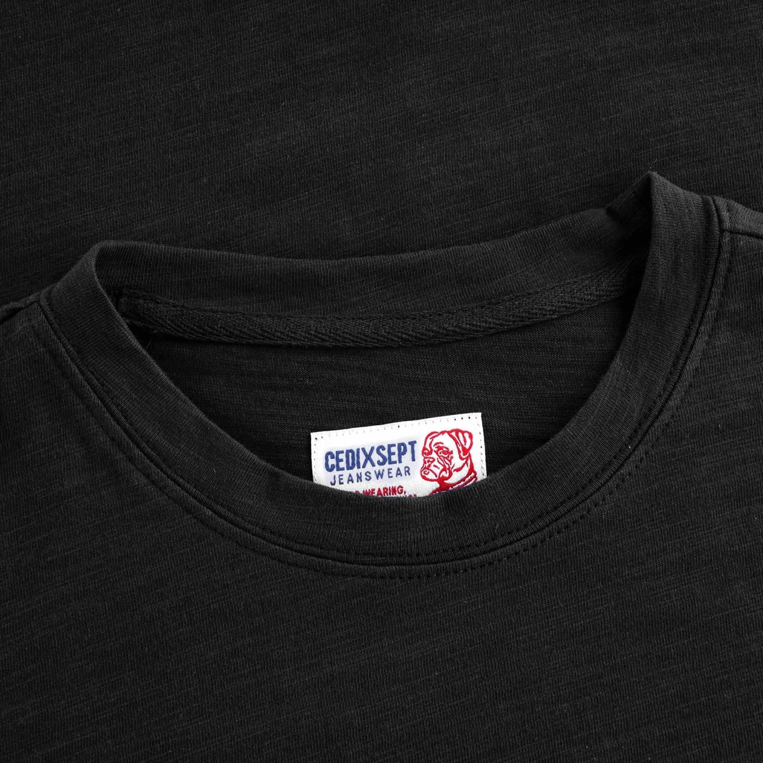 C17 - Cedixsept Jeans Parfitt T-Shirt - Black 2 C17 - Cedixsept Jeans Parfitt T-Shirt - Black - Image 2