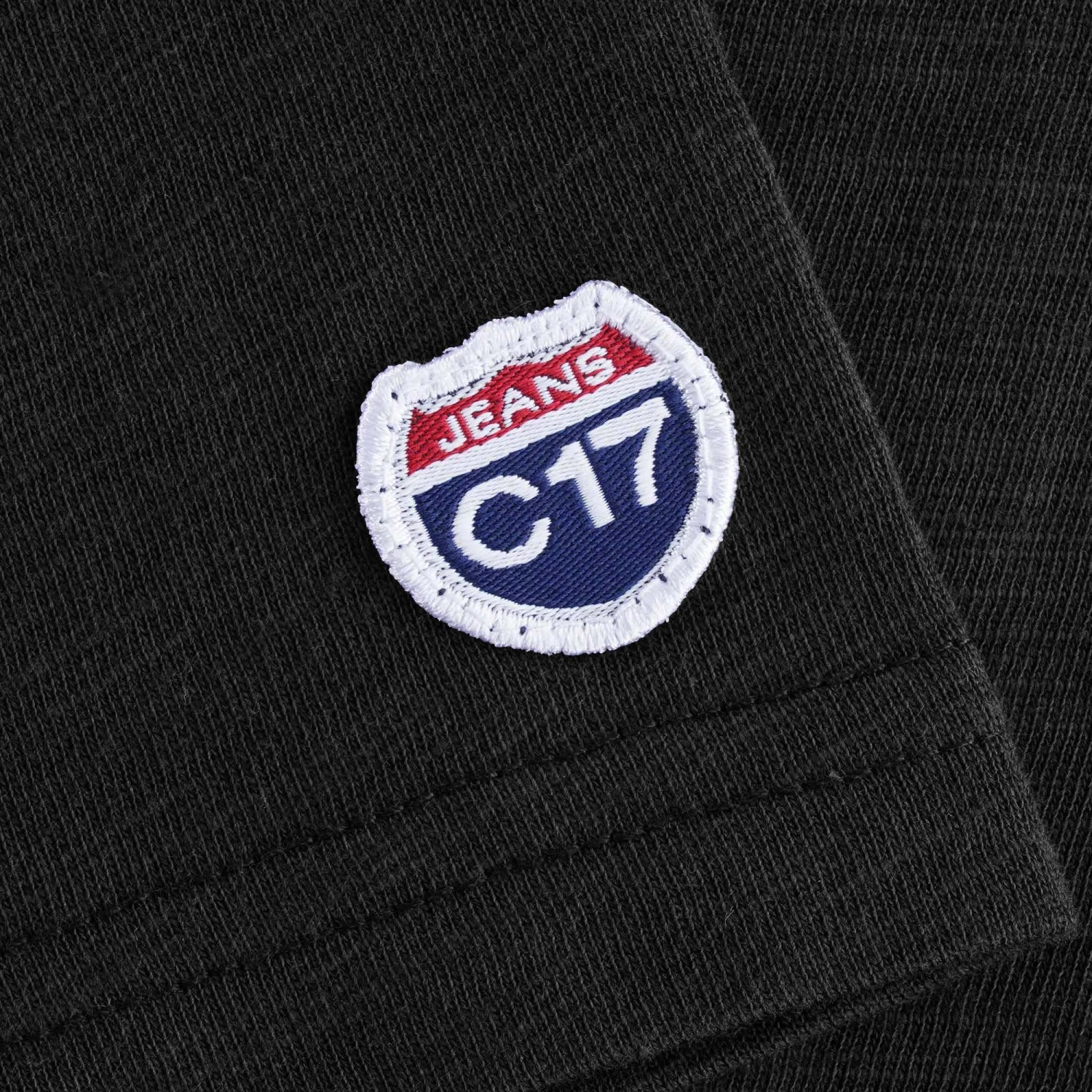 C17 - Cedixsept Jeans Parfitt T-Shirt - Black 3 C17 - Cedixsept Jeans Parfitt T-Shirt - Black - Image 3