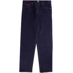 C17 - Cedixsept Jeans Preshrunk Slim Straight Red Selvedge Jeans - Denim Blue
