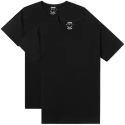 Edwin Black Short Sleeve T-Shirts - Double Pack