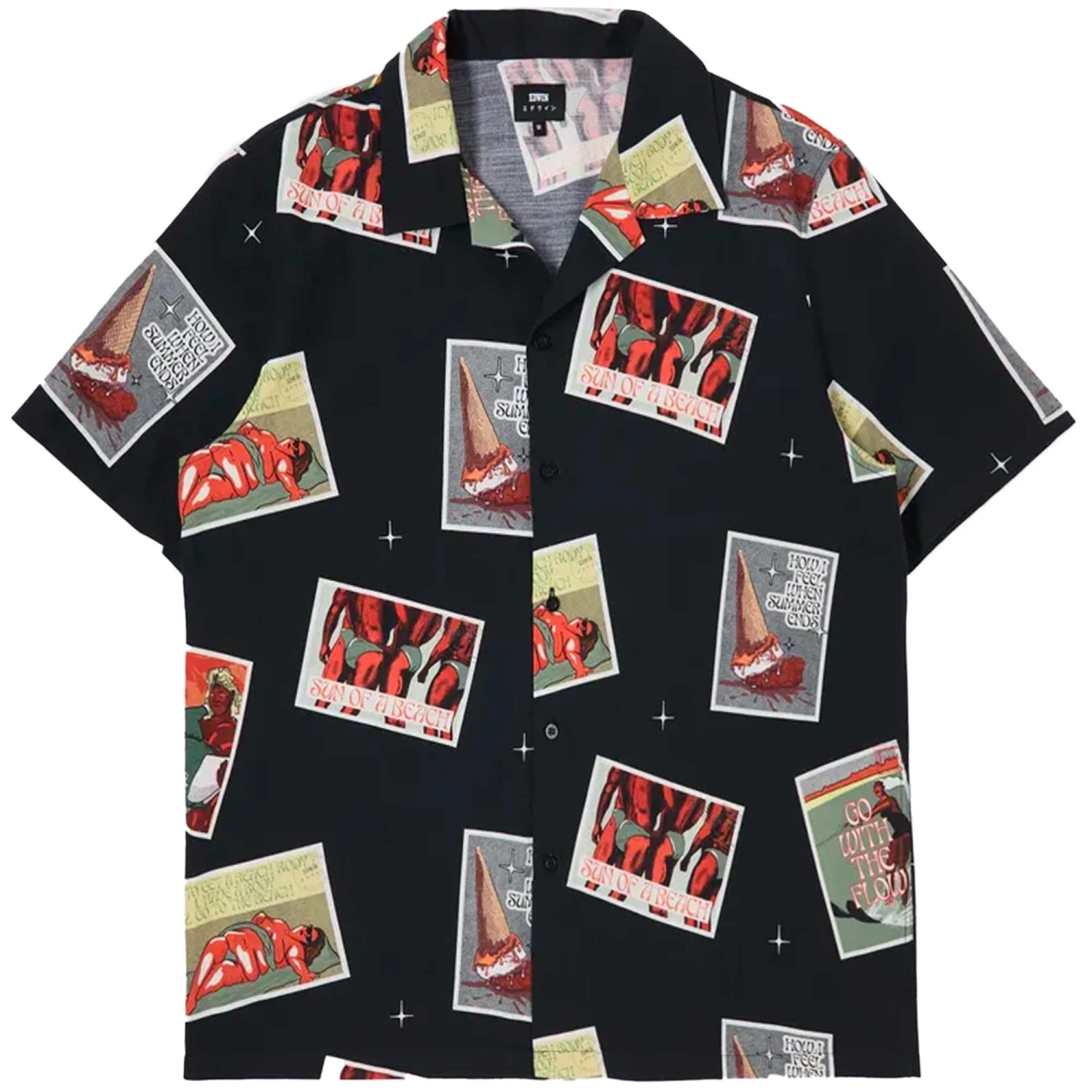 Edwin Holidays Shirt - Black 1 Edwin Holidays Shirt - Black