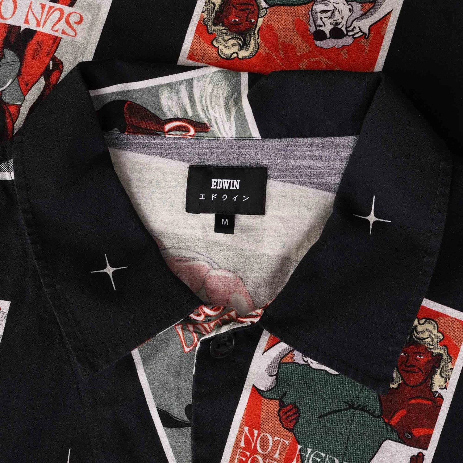 Edwin Holidays Shirt - Black 2 Edwin Holidays Shirt - Black - Image 2