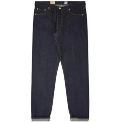 Edwin Recycled Denim Regular Tapered Jeans - Blue Unwashed