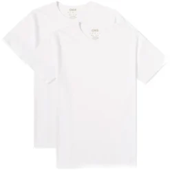 Edwin White Short Sleeve T-Shirts - Double Pack