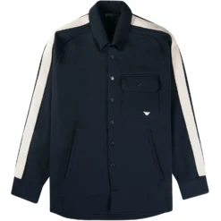 Emporio Armani Double Jersey Shirt - Blu Navy