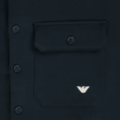 Emporio Armani Double Jersey Shirt - Blu Navy 6 Emporio Armani Double Jersey Shirt - Blu Navy -Lacoste Cloth Shop emporio armani double jersey shirt blu navy p60560 896035 image