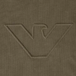 Emporio Armani Embossed Logo T-Shirt - Fango 6 Emporio Armani Embossed Logo T-Shirt - Fango -Lacoste Cloth Shop emporio armani embossed logo t shirt fango p57603 836681 image