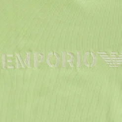 Emporio Armani Embroidered Logo T-Shirt - Verde -Lacoste Cloth Shop emporio armani embroidered logo t shirt verde p57600 836753 image