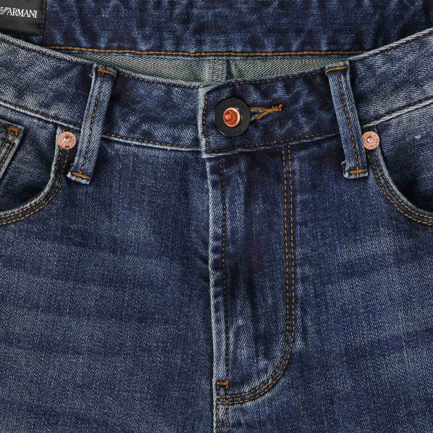 Emporio Armani J06 Jeans - Denim Blue 2 Emporio Armani J06 Jeans - Denim Blue - Image 2