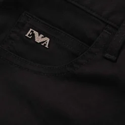 Emporio Armani J21 Regular-Fit Stretch-Gabardine Jeans - Nero -Lacoste Cloth Shop emporio armani j21 regular fit stretch gabardine jeans nero p50468 676915 image