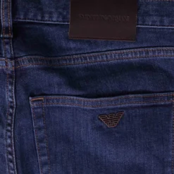 Emporio Armani J45 Regular-fit Comfort-Denim Twill Jeans - Denim Blue 6 Emporio Armani J45 Regular-fit Comfort-Denim Twill Jeans - Denim Blue -Lacoste Cloth Shop emporio armani j45 regular fit comfort denim twill jeans denim blue p56488 809803 image