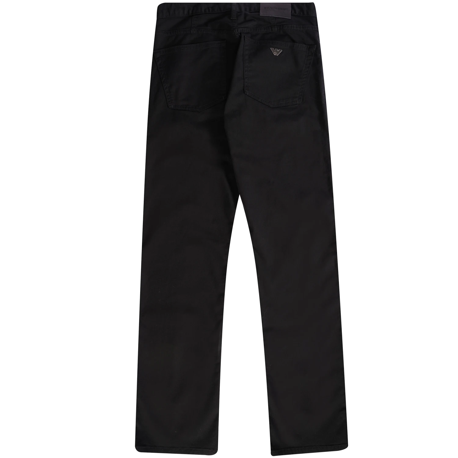 Emporio Armani J45 Regular-fit Comfort-Denim Twill Jeans - Nero 4 Emporio Armani J45 Regular-fit Comfort-Denim Twill Jeans - Nero - Image 4