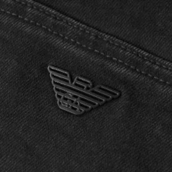 Emporio Armani J45 Regular Fit Jeans - Denim Nero -Lacoste Cloth Shop emporio armani j45 regular fit jeans denim nero p55356 779303 image