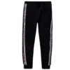 Emporio Armani Jacquard Logo Stripe Joggers - Navy