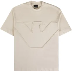 Emporio Armani Logo T-shirt - Beige