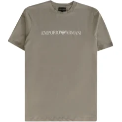 Emporio Armani Logo T-Shirt - Incenso