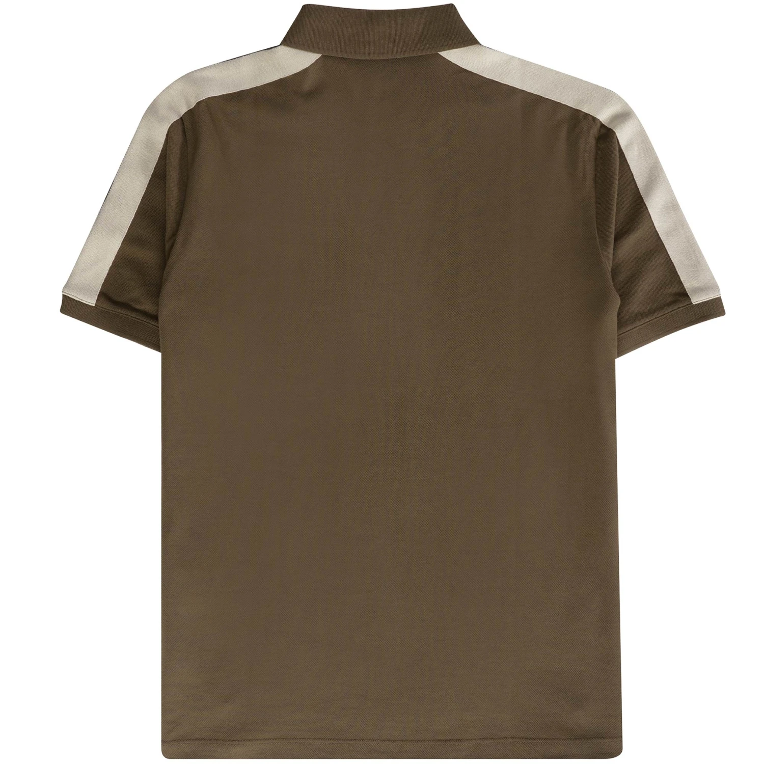 Emporio Armani Two Tone Polo Shirt - Fango 4 Emporio Armani Two Tone Polo Shirt - Fango - Image 4