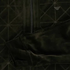 Emporio Armani Zip Up Sweatshirt - Green -Lacoste Cloth Shop emporio armani zip up sweatshirt green p60413 891094 image