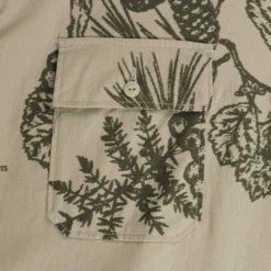 Engineered Garments Cagoule Shirt - Khaki -Lacoste Cloth Shop engineered garments cagoule shirt khaki p61170 908106 image