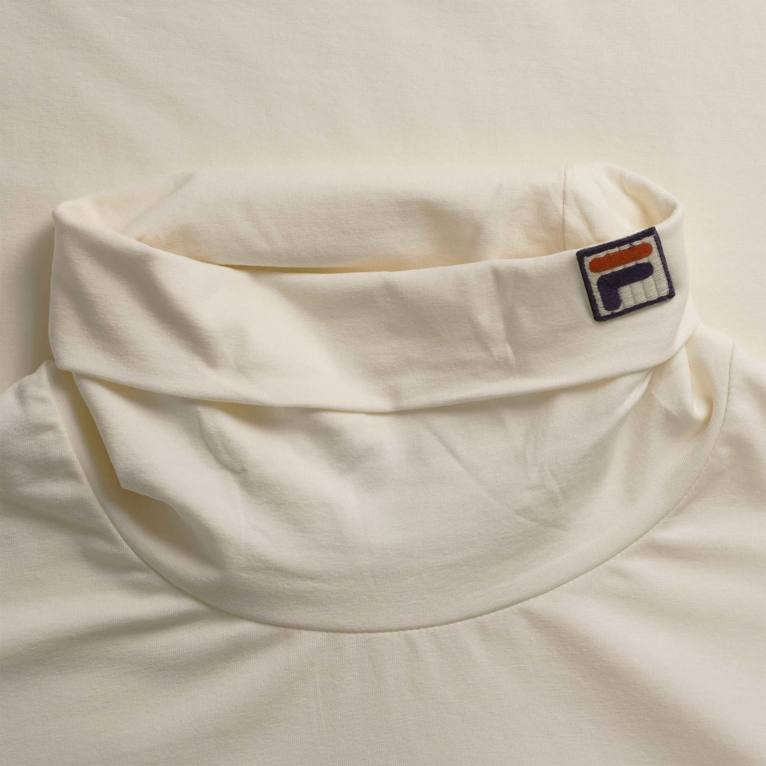 Fila Vintage 19th Classic Roll Neck Sweater - Gardenia 2 Fila Vintage 19th Classic Roll Neck Sweater - Gardenia - Image 2